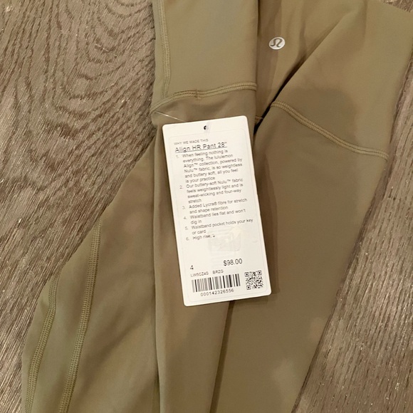 Lululemon Align HR Pant (NWT) - Picture 4 of 6